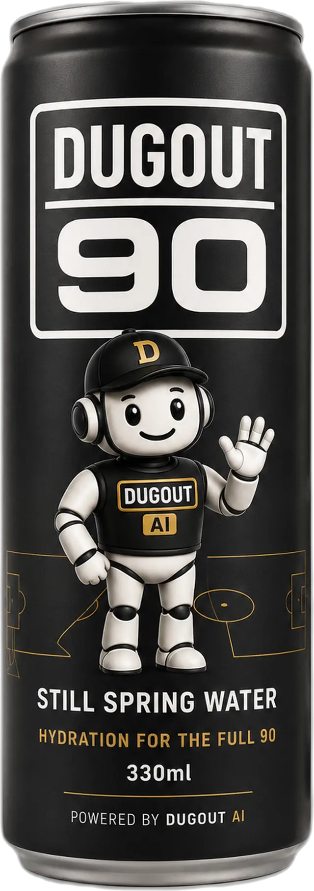 DUGOUT 90 330ml can — still spring water